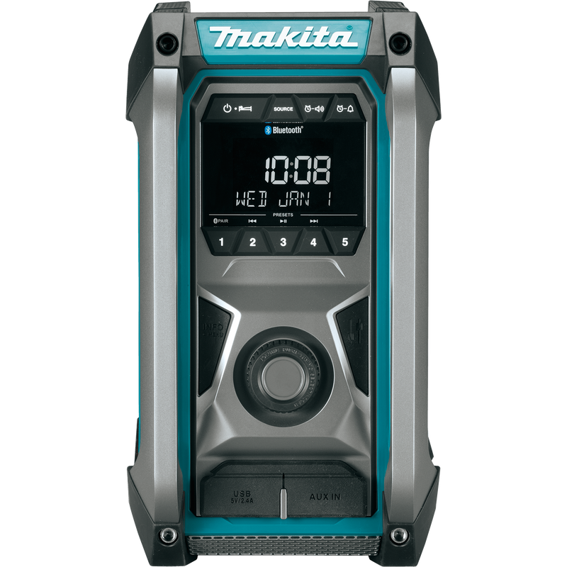 Makita GRM03 40V Max XGT Cordless Bluetooth Job Site Radio, Tool Only, New