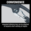 Makita GA5053R 4‑1/2 in. / 5 in. Paddle Switch Angle Grinder, with Non‑Removable Guard, New