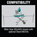 Makita XSL04ZU-R 36V 18V X2 LXT Brushless 10 in. Dual‑Bevel Sliding Compound Miter Saw, AWS and Laser, Tool Only, Reconditioned
