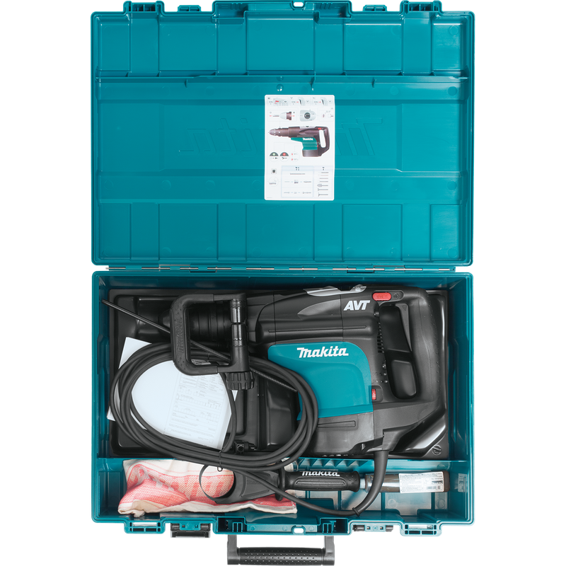 Makita HR4510C-R 1‑3/4" AVT® Rotary Hammer, Accepts SDS‑MAX Bits, (Reconditioned) - ToolSteal.com