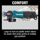 Makita GA4553R 4‑1/2 in. Paddle Switch Angle Grinder, with Non‑Removable Guard, New