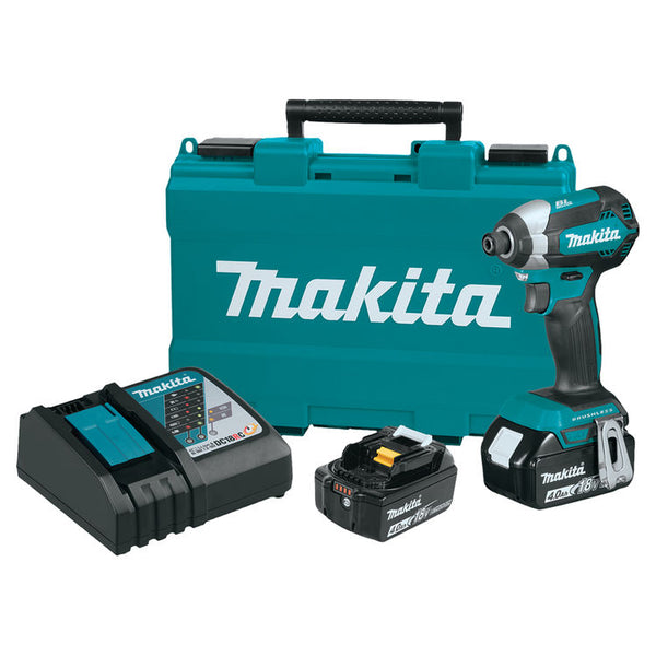 Makita XDT13M-R 18V LXT Brushless 1/4" Hex Impact Driver Kit (4.0 Ah) (Reconditioned) - ToolSteal.com