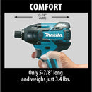 Makita XT248R-R 18V 2.0 Ah Cordless Lithium-Ion Brushless Hammer Driver Drill and Impact Driver Combo Kit, Reconditioned