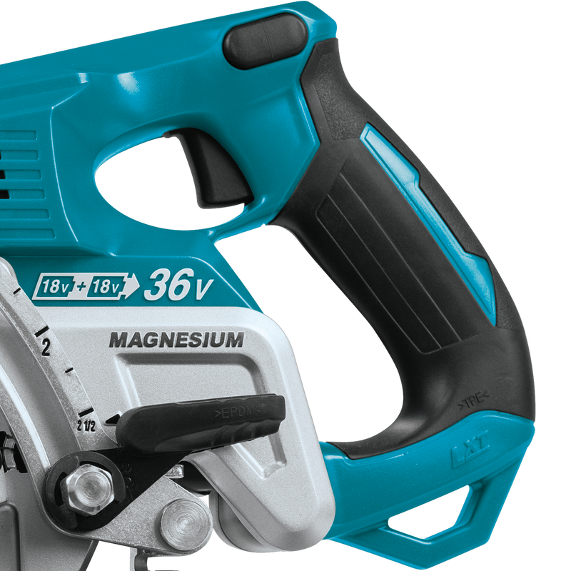 Makita XSR01Z 18V X2 LXT® Lithium‑Ion (36V) Brushless Cordless Rear Handle 7‑1/4" Circular Saw [Tool Only], (Reconditioned) - ToolSteal.com