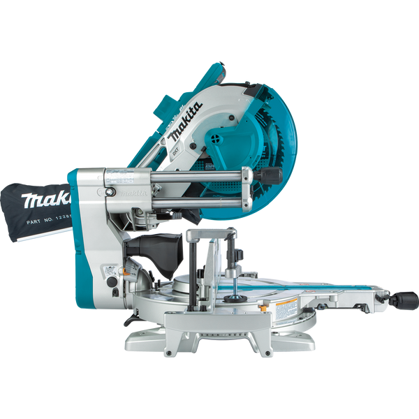 Makita XSL08Z-R 36V 18V X2 LXT Brushless 12 in. Dual‑Bevel Sliding Compound Miter Saw, AWS Capable and Laser, Tool Only, Reconditioned