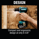 Makita XFD131-R 18V LXT Lithium‑Ion Brushless Cordless 1/2 in. Driver‑Drill Kit 3.0Ah, Reconditioned
