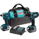 Makita XT260-R 18V LXT Drill / Impact Driver 2-Tool Combo Kit, 3.0Ah, Reconditioned