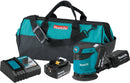 Makita XOB01T 18V LXT Lithium‑Ion Cordless 5 in. Random Orbit Sander Kit 5.0Ah, New