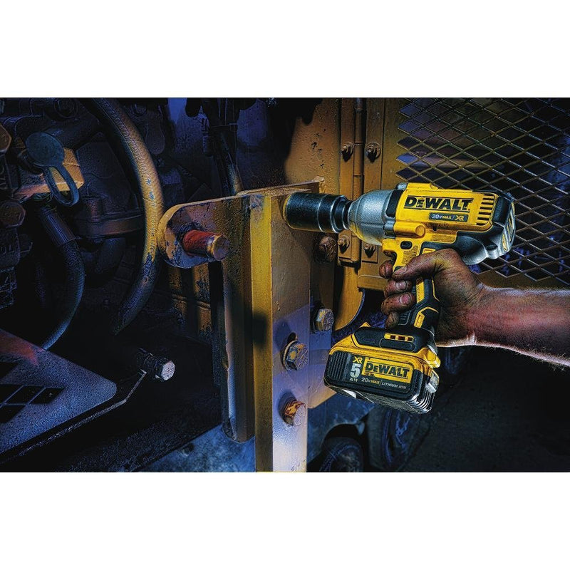 Dewalt DCF899P2 20V Max* XR® High Torque 1/2 In. Impact Wrench w. Detent Pin Anvil Kit (5.0AH) (New) - ToolSteal.com