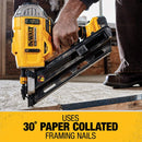 Dewalt DCN692M1 20V Max Cordless 30° Paper Collated Framing Nailer Kit (New) - ToolSteal.com