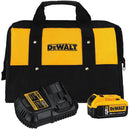 DeWalt DCB205CK 20V Max 5.0AH Battery Charger Kit With Bag, New