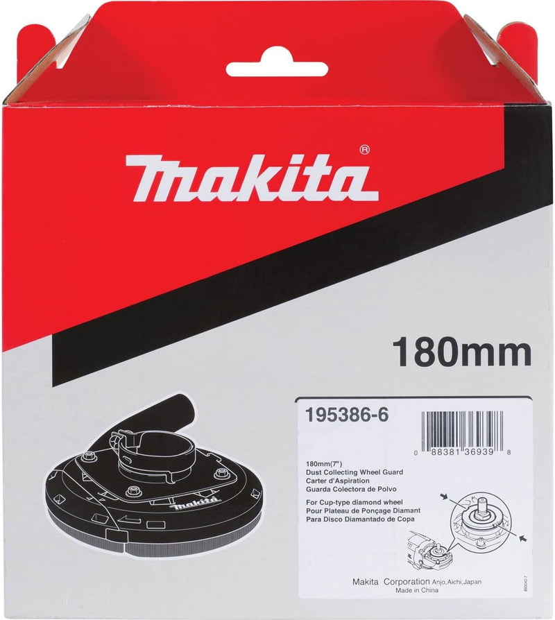 Makita 195386-6 7 In. Dust Extraction Surface Grinding Shroud, New