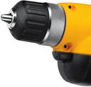 Dewalt DWD110K 3/8" (10MM) VSR Pistol Grip Drill Kit, Keyless Chuck (New) - ToolSteal.com