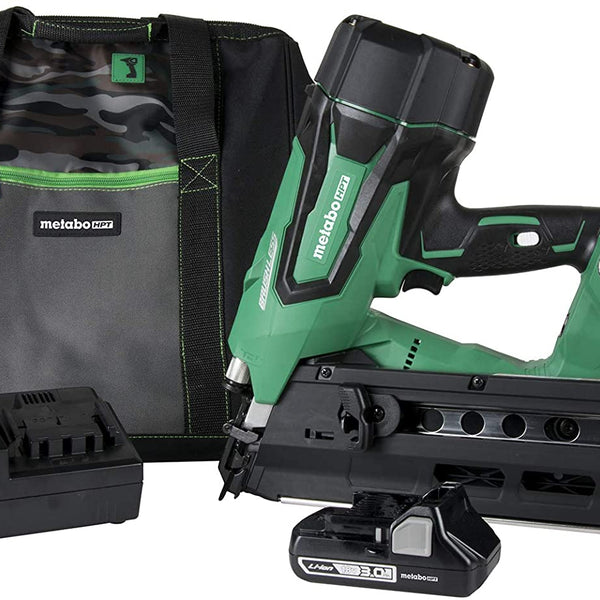 Metabo HPT NR1890DR S 3 1 2 Inch 21 Degree 18V Plastic Strip Cordless