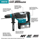 Makita XRH07PTUN 36V 18V X2 LXT Brushless 1‑9/16 in. Advanced AVT Rotary Hammer Kit, SDS‑MAX, AFT, AWS 5.0Ah, New