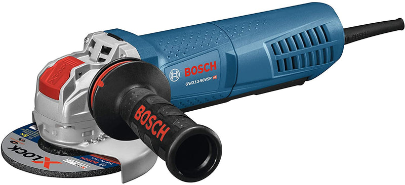 Bosch GWX13-50VSP-RT X-LOCK 5 in. VS Angle Grinder with Paddle Switch, Reconditioned