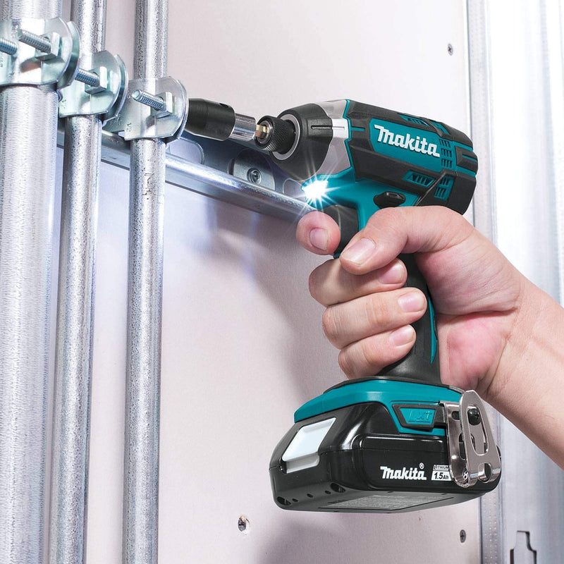 Makita XDT11SY-R 18V LXT Li‑Ion Compact Cordless Impact Driver Kit 1.5Ah, Reconditioned