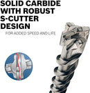 BOSCH HC5071 1-1/4-in. X 16-in. X21-In. SDS-max SpeedX Rotary Hammer Bit, New