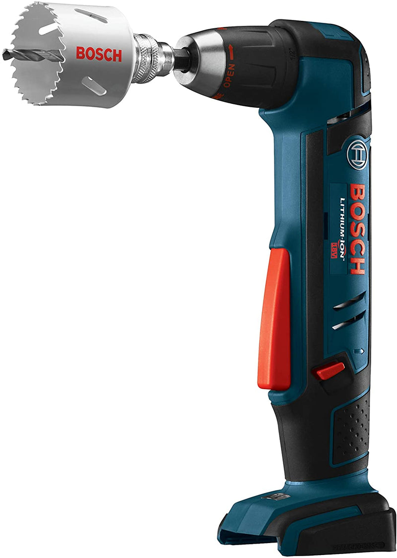 Bosch ADS181B 18V Lithium-Ion 1/2 in. Cordless Right Angle Drill Driver Tool Only, New