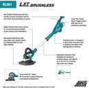 Makita XLS01Z 18V LXT Li‑Ion Brushless Cordless Drywall Sander, AWS Capable, Tool Only, New