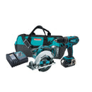 Makita XT250 18V LXT Cordless Lithium-Ion 1/2 in. Hammer Drill and Circular Saw Kit, (New) - ToolSteal.com