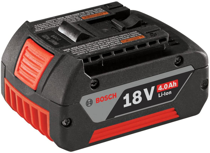 Bosch BAT 620 18 Volt Lithium-Ion 4.0 AH Battery Digital Fuel Gauge, [Open Box], (New) - ToolSteal.com
