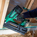 Metabo HPT NR1890DR(S) 3-1/2 Inch 21 Degree 18V Plastic Strip Cordless Framing Nailer Kit, New