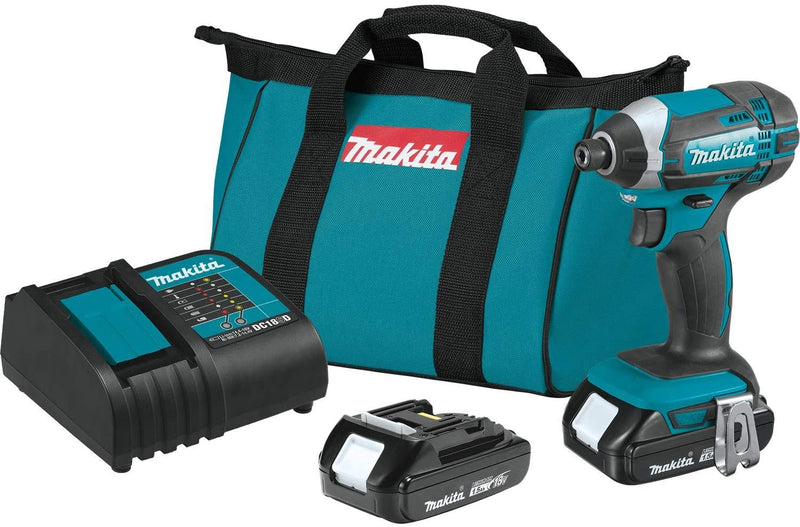 Makita XDT11SY-R 18V LXT Li‑Ion Compact Cordless Impact Driver Kit 1.5Ah, Reconditioned