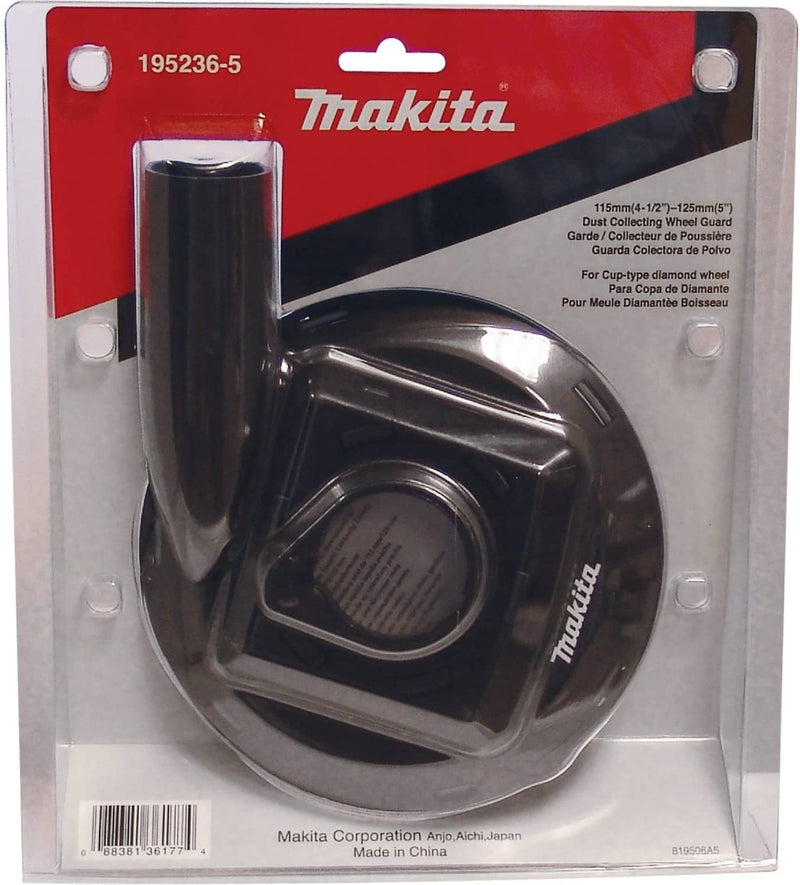 Makita 195236-5 4‑1/2 Inch ‑ 5 Inch Dust Extraction Surface Grinding Shroud, New