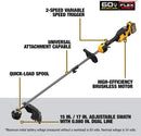 DeWalt DCST972X1 60V Max 17 in. Brushless Attachment Capable String Trimmer Kit, New