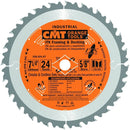 CMT 250.024.07 7-1/4" x 24 Teeth ITK Industrial Framing/Decking Blade, 2-Pack