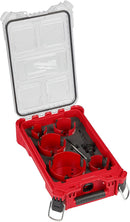 Milwaukee 49-56-9295 9 PC BIG HAWG™ with Carbide Teeth Hole Saw Kit w/PACKOUT™ Compact Organizer, (New) - ToolSteal.com