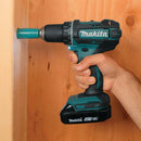 Makita XFD10R 18V LXT® Lithium‑Ion Compact Cordless 1/2" Driver‑Drill Kit 2.0Ah, (Reconditioned) - ToolSteal.com