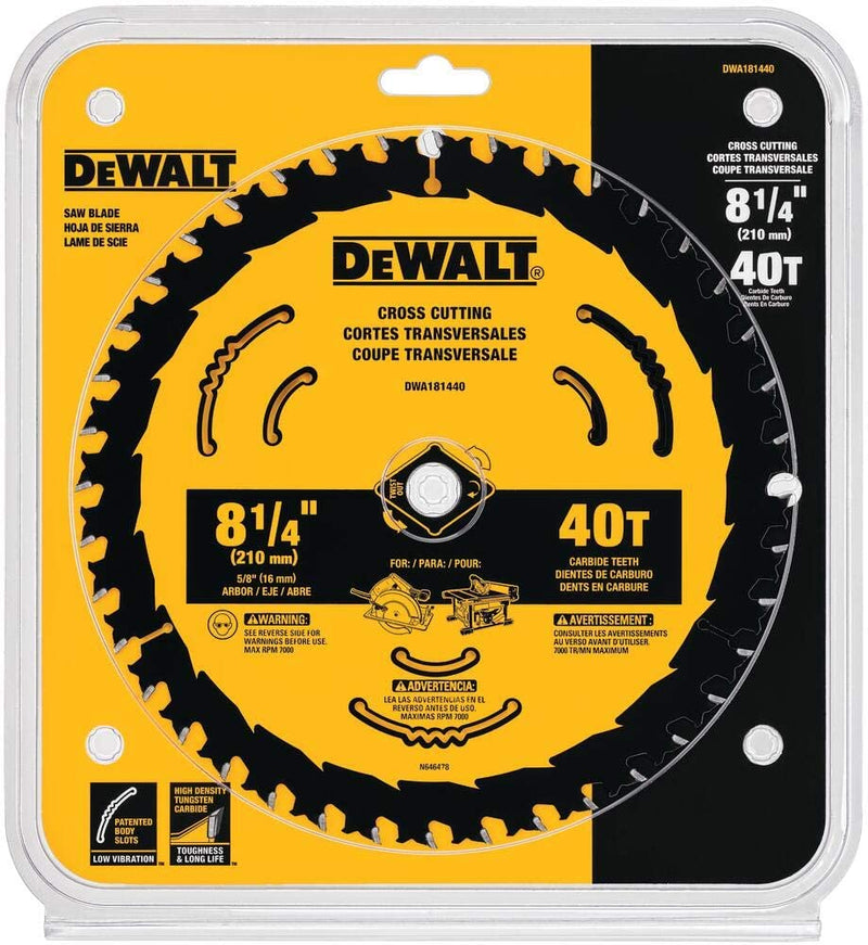DeWalt DWA181440 8-1/4 in. Circular Saw Blade New