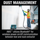 Makita XLS01T 18V LXT Lithium‑Ion Brushless Cordless Drywall Sander Kit, AWS Capable 5.0Ah, New