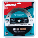 Makita E-02515 9 in. Diamond Blade, Segmented, General Purpose, New