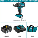 Makita XFD061-R 18V LXT Lithium‑Ion Compact Brushless Cordless 1/2" Driver‑Drill Kit (3.0Ah) (Reconditioned) - ToolSteal.com