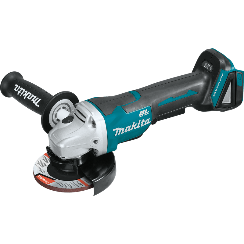 Makita XAG11Z 18V LXT Lithium‑Ion Brushless Cordless 4‑1/2 in. / 5 in. Paddle Switch Cut‑Off/Angle Grinder, with Electric Brake, Tool Only, New