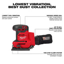 Milwaukee 2649-20 M18 Orbital 1/4 Sheet Sander, New