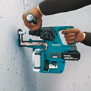 Makita XRH011TX-R 18V LXT Lithium‑Ion Brushless Cordless 1 in. Rotary Hammer Kit, accepts SDS‑PLUS bits, w/ HEPA Dust Extractor, 5.0Ah (Reconditioned)