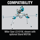 Makita LS1019L-R 10 in. Dual‑Bevel Sliding Compound Miter Saw with Laser, Reconditioned