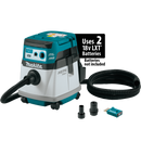Makita XCV25ZUX-R 36V 18V X2 LXT Brushless 4 Gallon HEPA Filter Dry Dust Extractor/Vacuum, AWS, Tool Only, Reconditioned
