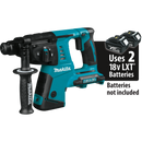 Makita XRH05Z-R 36V (18V X2) LXT® 1" Rotary Hammer, accepts SDS‑PLUS bits, Tool Only, Rconditioned