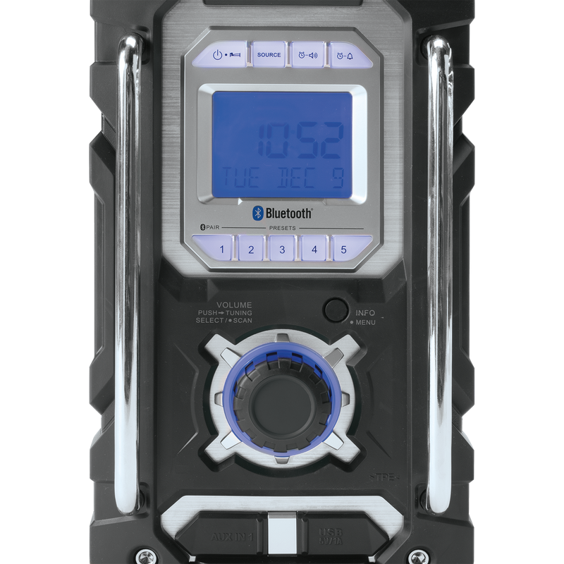 XRM06B 18V / 12V max Cordless Bluetooth® Job Site Radio, [Tool Only], (New) - ToolSteal.com