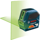 Bosch GLL75-40G-RT 75 ft. Green-Beam Self-Leveling Cross-Line Laser, Reconditioned