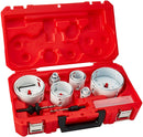 Milwaukee 49-22-4155 18 Piece Hole Dozer Master Plumbers Hole Saw Kit, New