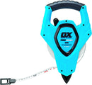 Ox Tools P028230 30m/100ft Pro Fiberglass Open Reel Tape Measure, New