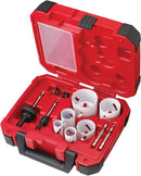 Milwaukee 49-22-4095 Electricians Ice Hardened Hole Saw Kit, 10 Pc. (New) - ToolSteal.com