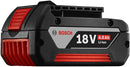 Bosch BAT 620 18 Volt Lithium-Ion 4.0 AH Battery Digital Fuel Gauge, [Open Box], (New) - ToolSteal.com