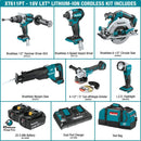 Makita XT611PT 18V LXT Li‑Ion Brushless Cordless 6‑Pc. Combo Kit 5.0Ah, New